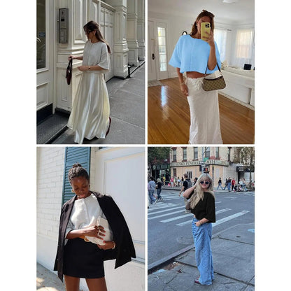 Imily Bela Womens Half Sleeve Cardigan Sweaters Cropped Button down Tops Oversized Lightweight Ribbed Knit Summer Outfits